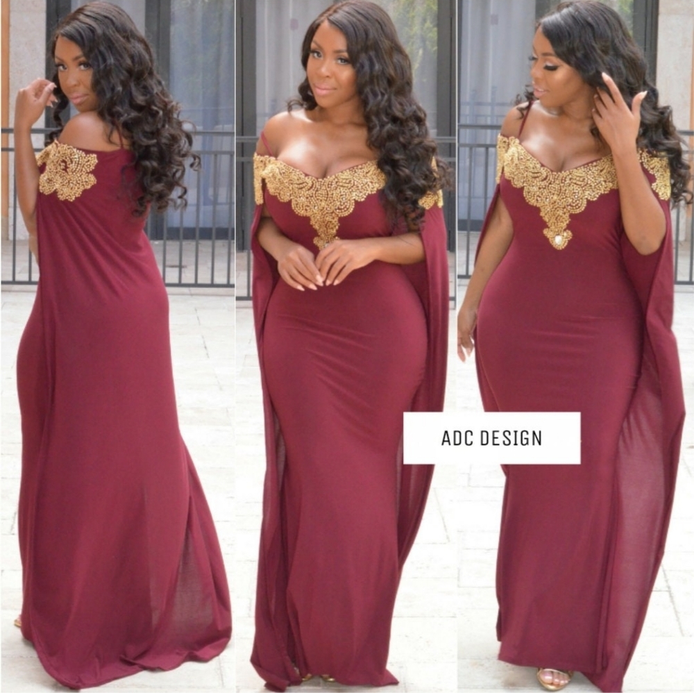 Cape dress-Pink